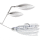 Terminator Pro Series Spinnerbait, Willow/Willow Blades, Nickel/Nickel Blade Finish, Silver Shiner, 3/8oz, PSS38WW81NN