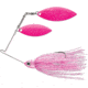 Terminator Pro Series Spinnerbait, Willow/Willow Blades, Pink/Pink Blades, D-Pink, 3/8oz, PSS38WW99PP