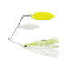 Terminator Pro Series Spinnerbait, Willow/Willow Blades, White/Chartreuse Blade Finish, Chartreuse and White Shad, 1/2oz, PSS12WW02WC