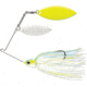 Terminator Pro Series Spinnerbait, Willow/Willow Blades, White/Chartreuse Blade Finish, Nashville Sexy, 1/2oz, PSS12WW110WC