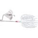 Terminator Super Stainless Buzzbait, Bright White Shad, 1/2oz, TBS12B01N