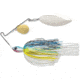 Terminator Super Stainless Spinnerbait, Gold Colorado Blade/Nickel Willow Blade, Hot Shad, 1/2oz, S12CW91GN