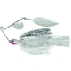Terminator Super Stainless Spinnerbait, Nickel Colorado/Willow Blade, Silver Shiner, 3/8oz, S38CW81NN