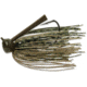 Terminator Weedless Football Jig, Green Pumpkin, 1/2oz, FJW1276
