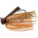 Terminator Weedless Football Jig, Pumpkin Orange, 3/4oz, FJW3471