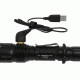 TT5R-EX Magnetic USB Rechargeable Police and Military Flashlight, 885 Lumens, Black
