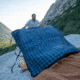 TETON Sports Bridger -20 F Canvas Sleeping Bag, Charcoal/Blue, Long, 10022