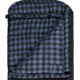 TETON Sports Bridger 20 F Canvas Sleeping Bag, Charcoal/Blue, Long, 10052