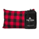 TETON Sports Camping Pillow &amp; Pillowcase, Black/Red, Small, 1019