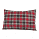 TETON Sports Camping Pillow &amp; Pillowcase, Brown/Red, Small, 1021