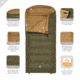 TETON Sports Celsius XL 20 F Sleeping Bag, Green, Extra Large, 129R