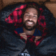 TETON Sports Celsius XXL 0 F Sleeping Bag, Left Zipper, Black/Red, 2XL, 101L