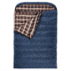 TETON Sports Mammoth 20 F Double Sleeping Bag, Double Wide, Blue/Brown, 109