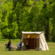 TETON Sports Mesa Canvas Tent, 4 Person, Brown, 2010