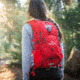 TETON Sports Oasis 18L Hydration Pack with 2L Bladder, Stark Red, 2101SCSR