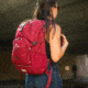 TETON Sports Oasis 22L Hydration Pack with 3L Bladder, Pomegranate, 2102SCPG