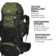 TETON Sports Scout 55L Backpack, Olive, 2104SCOL