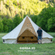 TETON Sports Sierra Canvas Tent, 12 Person, Brown, 2014