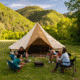 TETON Sports Sierra Canvas Tent, 6 Person, Brown, 2012
