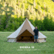 TETON Sports Sierra Canvas Tent, 8 Person, Brown, 2013