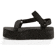 Teva Flatforuniversal Shoes - Womens, Black, 9, 1008844-BLK-09