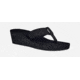 Teva Mush Mandalyn Wedge 2 Sandals - Womens, Motif Black Out, 12, 1000093-MOBO-12