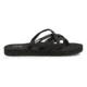 Teva Olowahu Flip Flops - Womens, Mix B Black On Black, 7 US, 6840B-MBOB-07