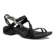 Teva Sirra Womens Sandals, Black, 5 US, 1019240-BLK-5