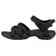 Teva Tirra Sandals - Womens, Black/Black, 9, 4266-BKBK-09