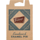 The Landmark Project Trail Sign Enamel Pins, trail-sign-pin