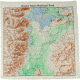 The Printed Image Glacier National Park Topo Ban 522
