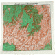 The Printed Image Glacier National Park Topo Ban 522