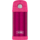Thermos FUNtainer Stainless Steel Insulated Pink Water Bottle w/Straw - 12oz 79456