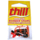 Thill Americas Favorite Bobber Stop/Bead Fl Orange 6Pk, BS016