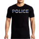 Thin Blue Line Police T-shirt - Mens, 2XL, Black, MEN-POLICE-BLACK-XXL