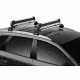 Thule Snowpack Extender Rack, Black/Silver 7325