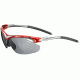 Tifosi Optics Tyrant w/ AC Red, Clear, Smoke Lenses, Metallic Red Frame 0070102701