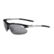 Tifosi Tyrant Sunglasses - Matte Black Frame, Smoke/AC Red/Clear Lenses 0070100101