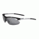 Tifosi Tyrant Sunglasses - Matte Black Frame, Smoke Polarized/AC Red/Yellow Lenses 0070700111