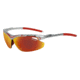 Tifosi Tyrant Sunglasses - Race Red Frame, Smoke Red/AC Red/Clear Lenses 0070101803