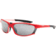Timberland TB7065 Sunglasses, Mettalic Red Frame &amp; Solid Grey Flash Lens TB70650068A