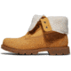 Timberland Fleece Lined Fold Down Boot - Womens, Wheat, 10, Medium, TB1A1KGC23110000M