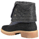 Timberland Jayne Mixed-Media Warm Gaiter Boots - Womens, Black Nubuck w/Grey NXt Wool, Medium, 6.5, TB0A1URS001-65-Medium