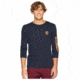 Timberland Long Sleeve Tee - Mens, Black Iris, Large, TB0A1OHM433-BLKR-L