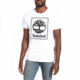 Timberland Short Sleeve Seasonal Logo Tee - Men's, White, Small, TB0A1N8Y100-White-S