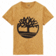 Timberland Short Sleeve Seasonal Logo Tee - Mens, Wheat Boot Tree, Large, TB0A1N8YP51-WHT BTR-L