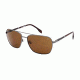 Timberland TB9040 Sunglasses - Shiny Gun Metal Frame Color, Brown Polarized Lens Color