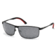 Timberland TB9043 Sunglasses - Matte Black Frame Color, Smoke Lens Color