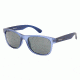 Timberland TB9063 Sunglasses - Matte Blue Frame Color, Smoke Polarized Lens Color