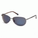 Timberland TB9117 Sunglasses - Matte Gun Metal Frame Color, Smoke Polarized Lens Color